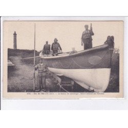 ILE DE RE: le bateau de sauvetage, st-clément des baleines - très bon état