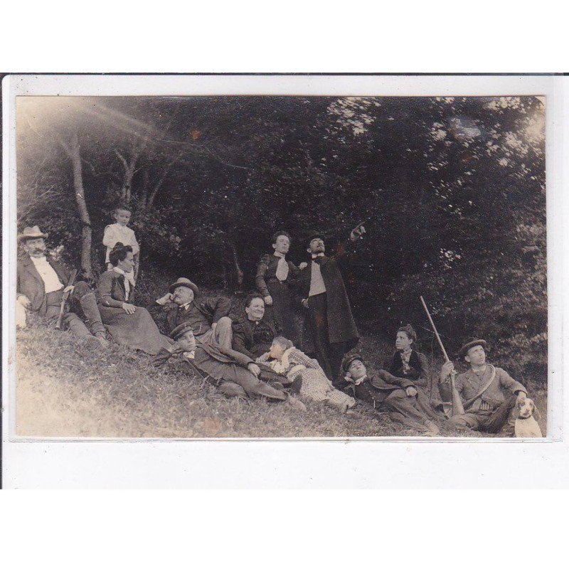 MAMIROLLE: chasse, photo format CPA - très bon état