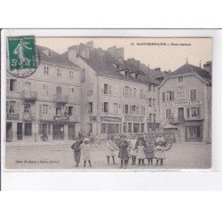 SAINT-HIPPOLYE: place centrale - état