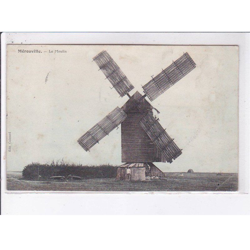MEROUVILLE: le moulin - état