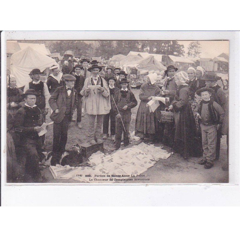 SAINTE-ANNE-la-PALUD: le chanteur de complaintes bretonnes - très bon état
