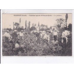 GRADIGNAN: orphelinat agricole saint-francois-xavier, les jardiniers - très bon état