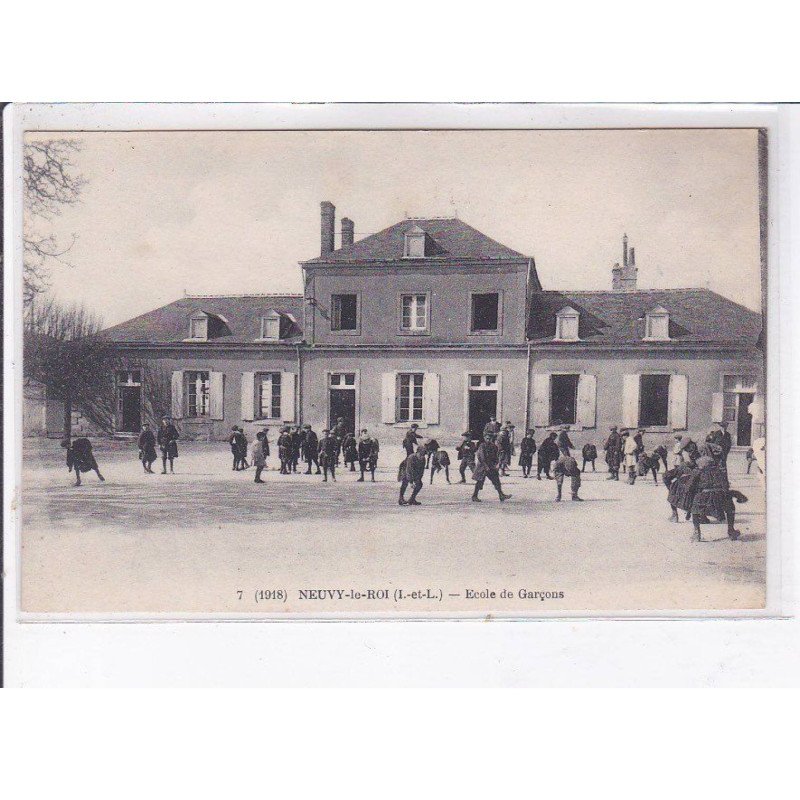 NEUVY-le-ROI: école de garçons - très bon état
