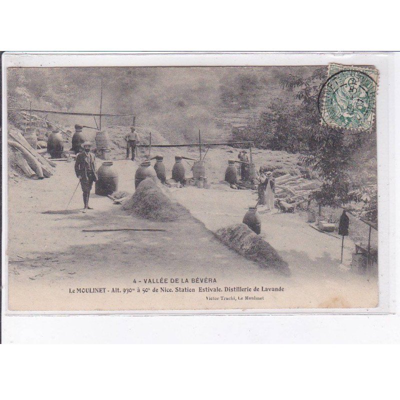MOULINET: distillerie de lavande - très bon état