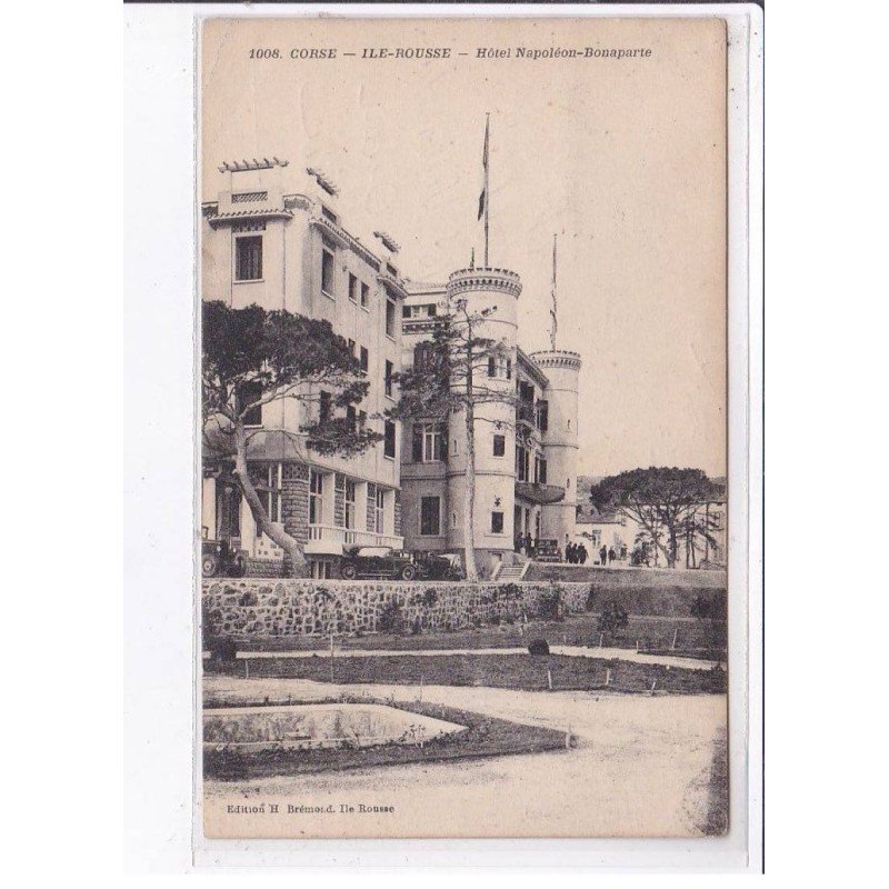 ILE ROUSSE: hôtel napoléon-bonaparte - très bon état
