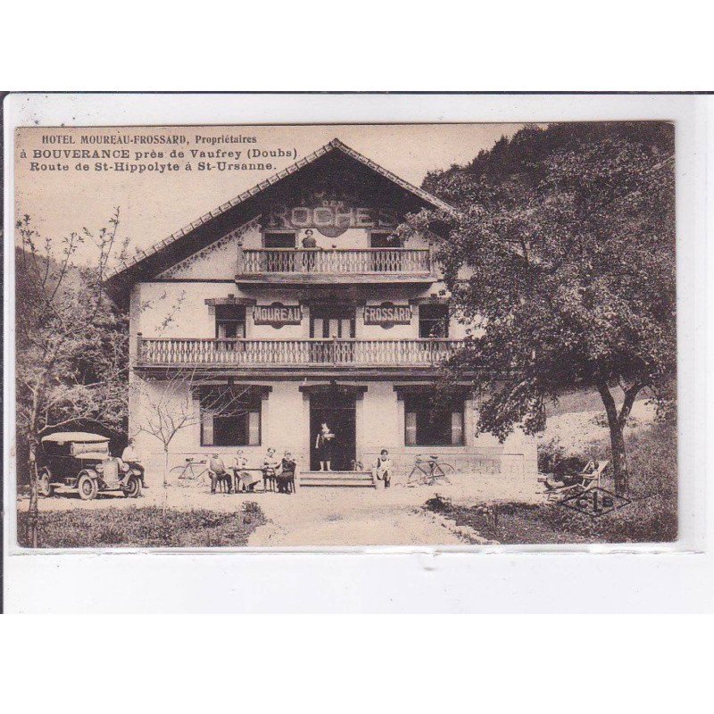 BOUVERANCE: route de saint-hipppolyte à saint-ursanne - très bon état