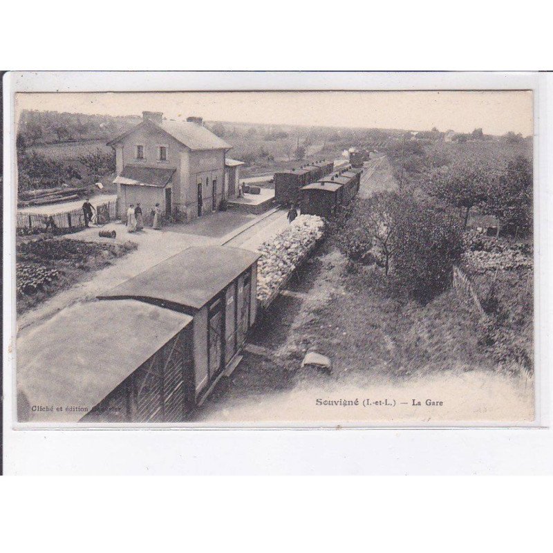 SOUVIGNE: la gare - très bon état