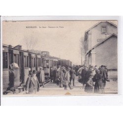 RICHELIEU: la gare, descente du train - très bon état