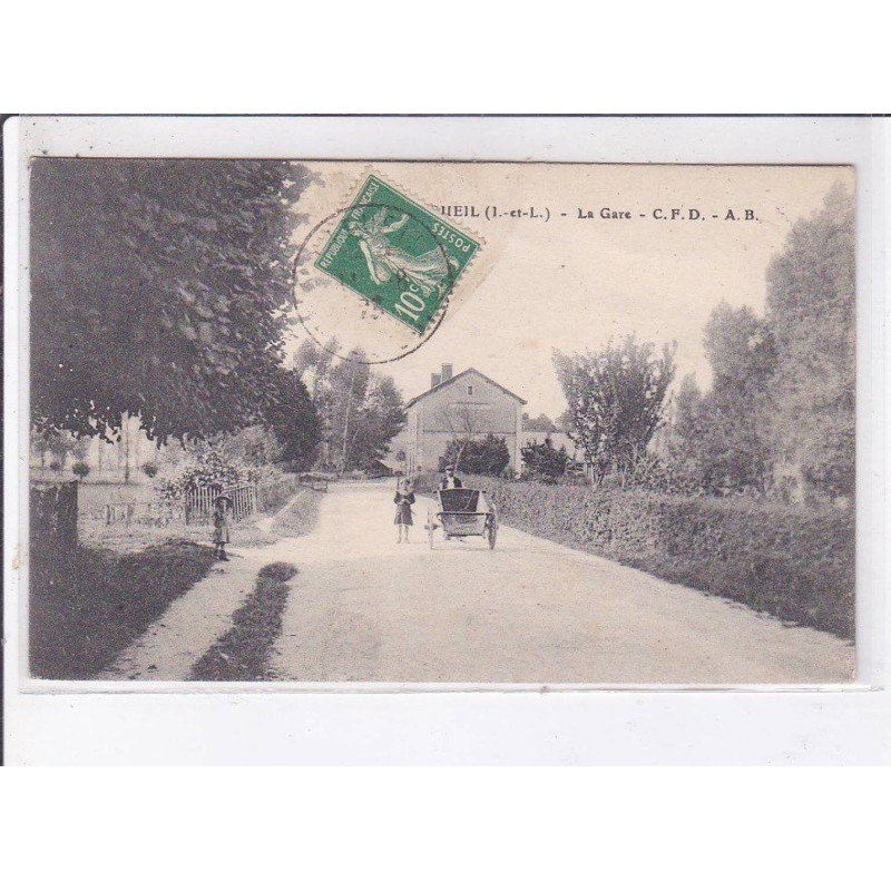 LIGEUIL: la gare - très bon état