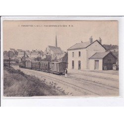 FONDETTES: vue générale, gare - très bon état