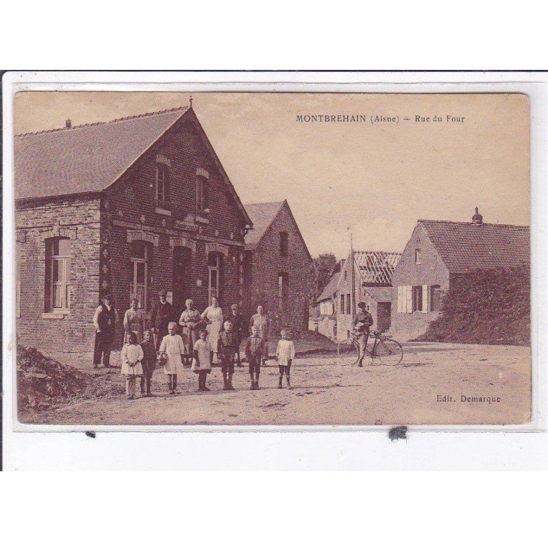 MONTBREHAIN: rue du four - état