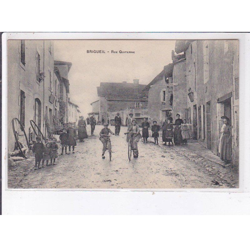 BRIGUEUIL: rue quiterne - très bon état