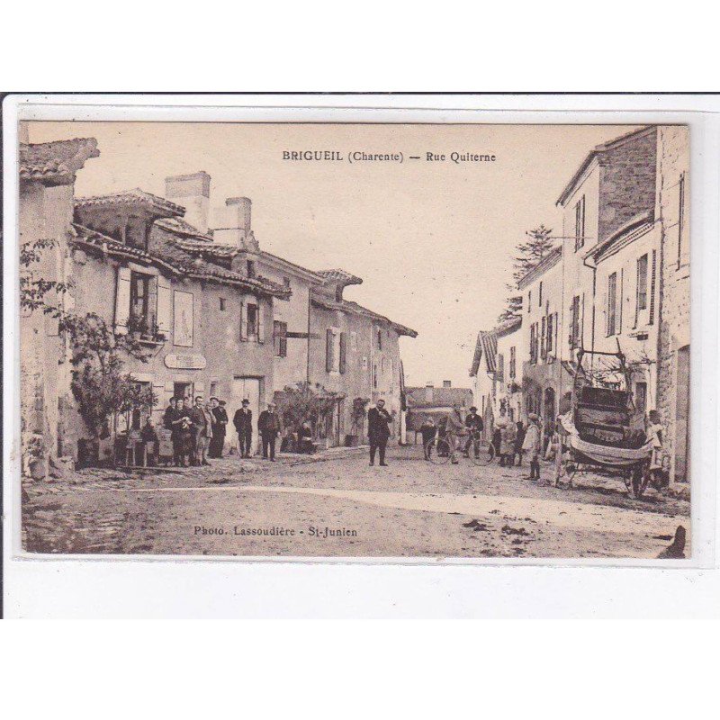 BRIGUEUIL: rue quiterne - très bon état