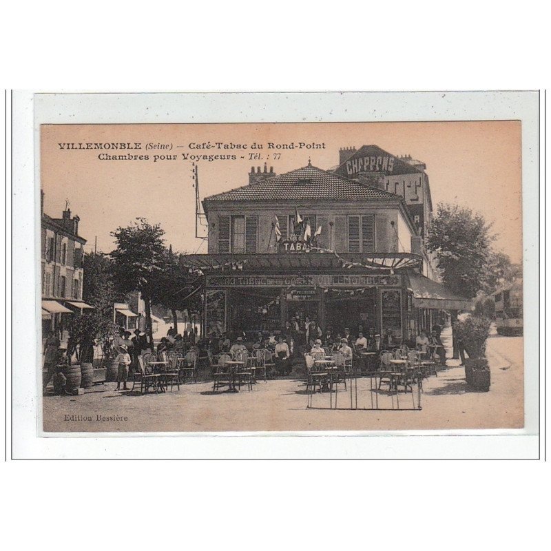 VILLEMOMBLE - Café-Tabac du Rond-Point - très bon état VILLEMOMBLE - Café-Tabac du Rond-Point - très bon état