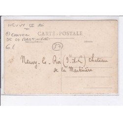 NEUVY-le-ROI: chateau de la martinière - très bon état