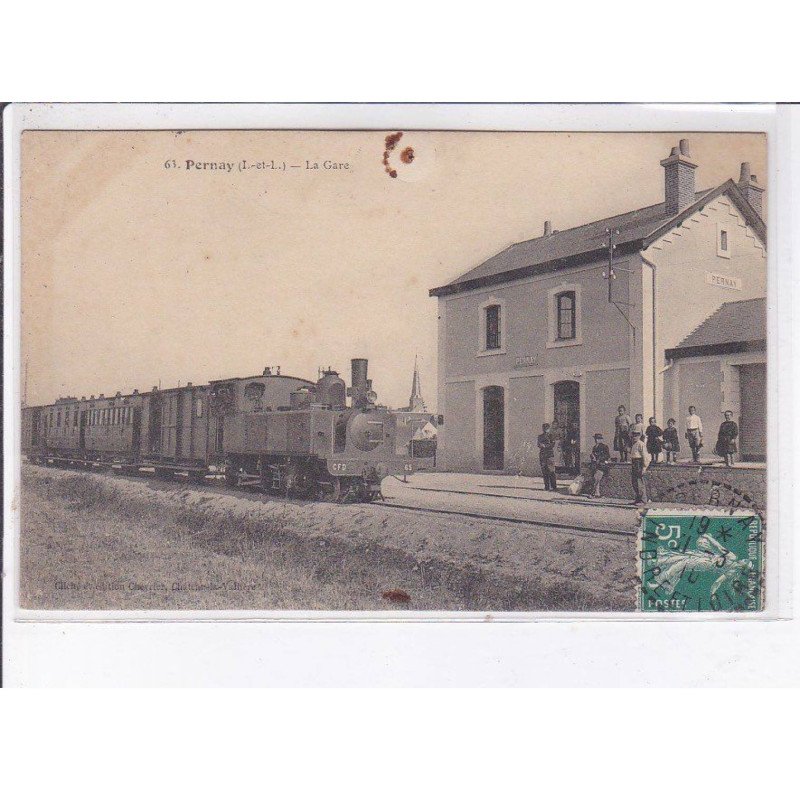 PERNAY: la gare - état
