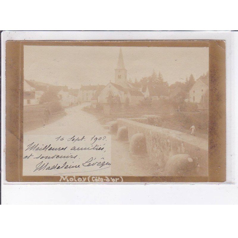 MOLOY-sur-IGNON: vue du village - très bon état