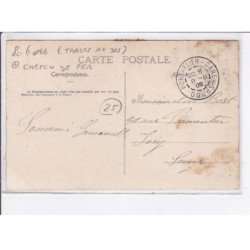 PONTARLIER: moulin maugain chemin de fer - état (traces au dos)