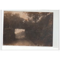 MONTSOULT - CARTE PHOTO - Pont rocheux - très bon état