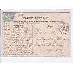 SAINTE-MAURE: café de la boule-d'or, gare - très bon état