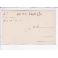 SAINT-HILAIRE: le clocher de la grande paroisse, attelage, bière Arlen - très bon état