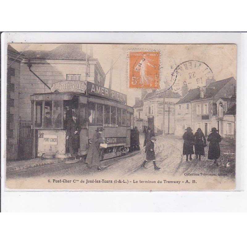 JOUE-les-TOURS: le terminus du tramway - état