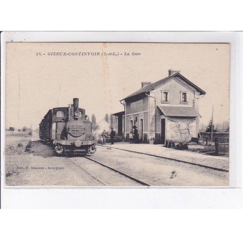 GIZEUX-CONTINVOIR: la gare - état