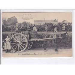 SAINT-MARTIN-le-BEAU: les vendanges aux evees - très bon état