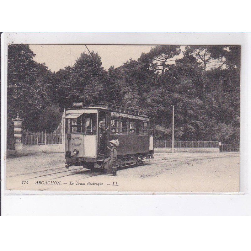 ARCACHON: le tram électrique - très bon état