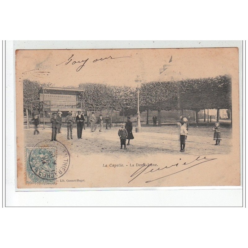 LA CAPELLE  - La Demi-Lune - Jeu de boules - PETANQUE - très bon état