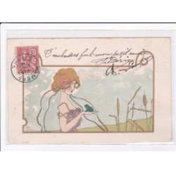 KIRCHNER Raphael (Nini Hager) : " femmes et animaux" (grenouille) -  L1 - bon état