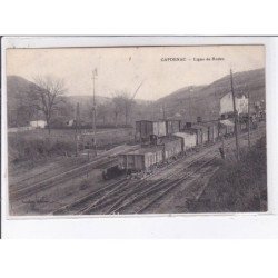 CAPDENAC: ligne du rodez, gare - très bon état