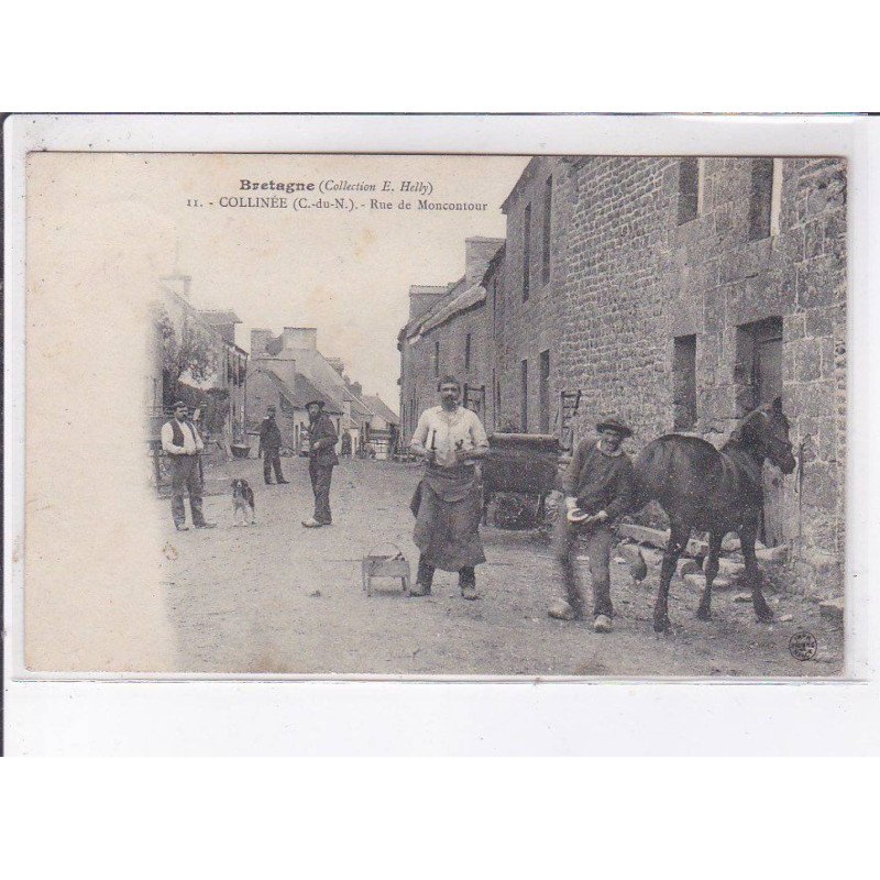 COLLINEE: rue de moncontour, maréchal-ferrant - très bon état