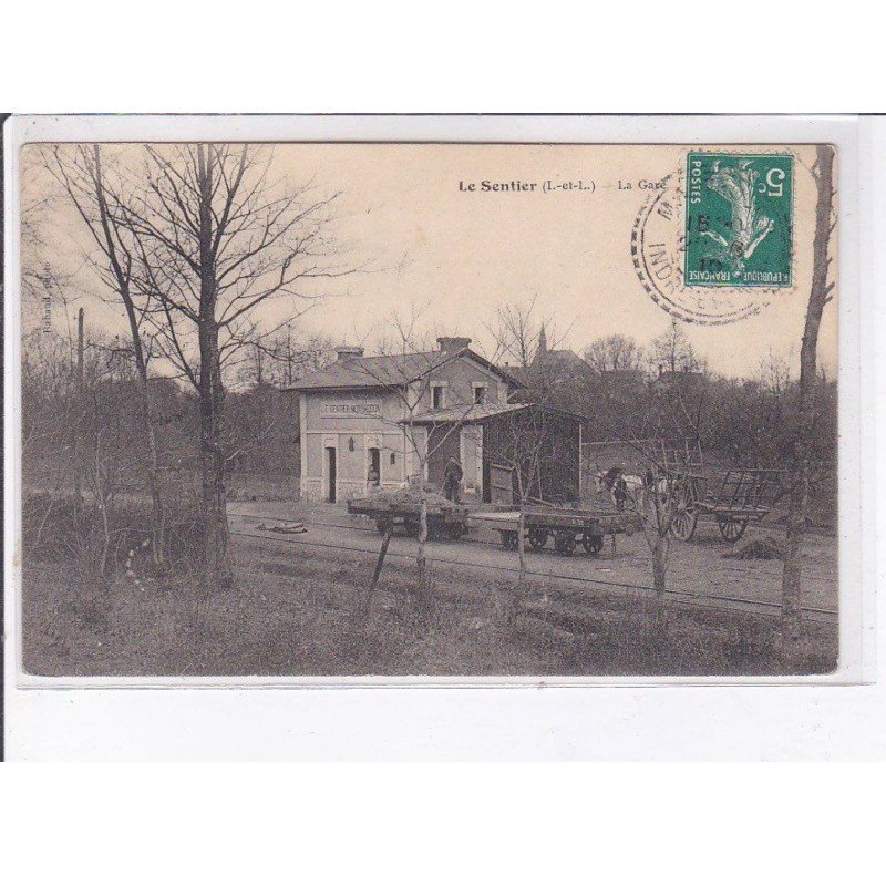LE SENTIER: la gare - très bon état