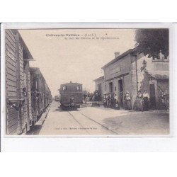 CHATEAU-la-VALLIERE: la gare des chemins de fer départementaux - très bon état
