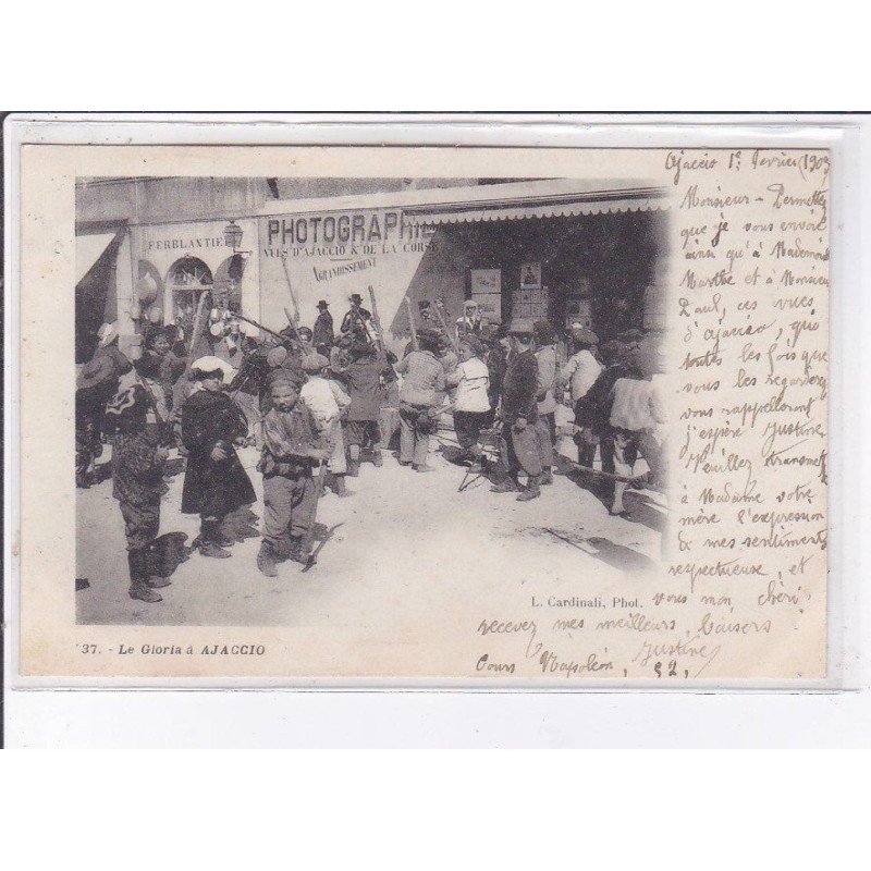 AJACCIO: le gloria, atelier du photographe - très bon état