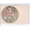 MUCHA Alphonse : carte postale du mois de Decembre (variante sans le mois !) - très bon état