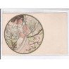 MUCHA Alphonse : carte postale du mois de Mai (variante sans le mois !) - très bon état