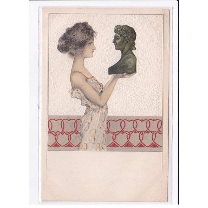 KIRCHNER Raphael : " girls and bronze male busts" -  K4 - bon état