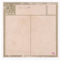 WIENER WERKSTAETTE : Mela KOEHLER n° 366 - bon état (défaut)