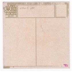 WIENER WERKSTAETTE : Mela KOEHLER n° 371 - bon état (défaut)