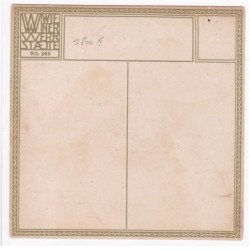 WIENER WERKSTAETTE : Mela KOEHLER n° 365 - très bon état