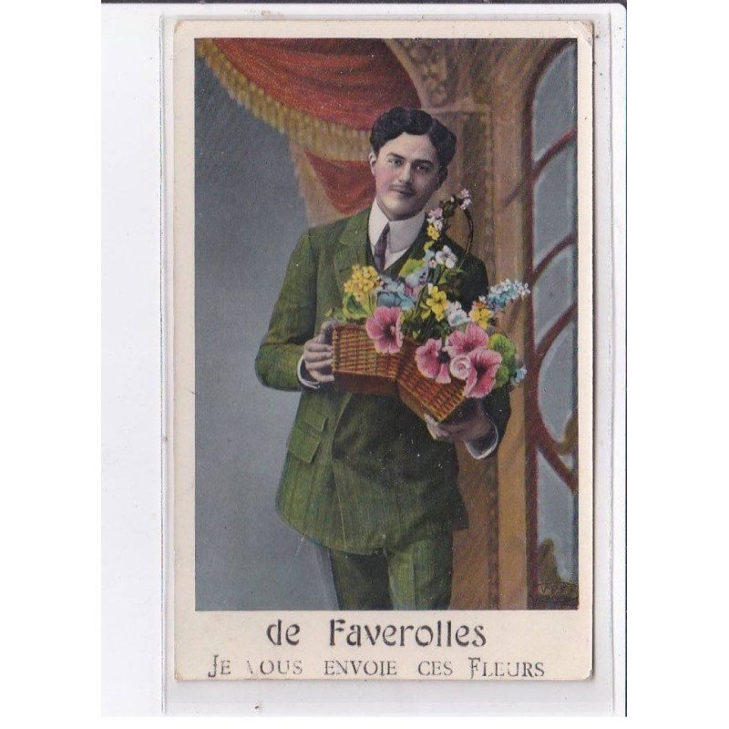FAVEROLLES: je vous envoie ces fleurs - très bon état
