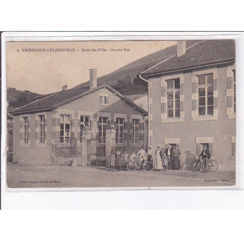 THONNANCE-les-JOINVILLE: école des filles, grande rue - état