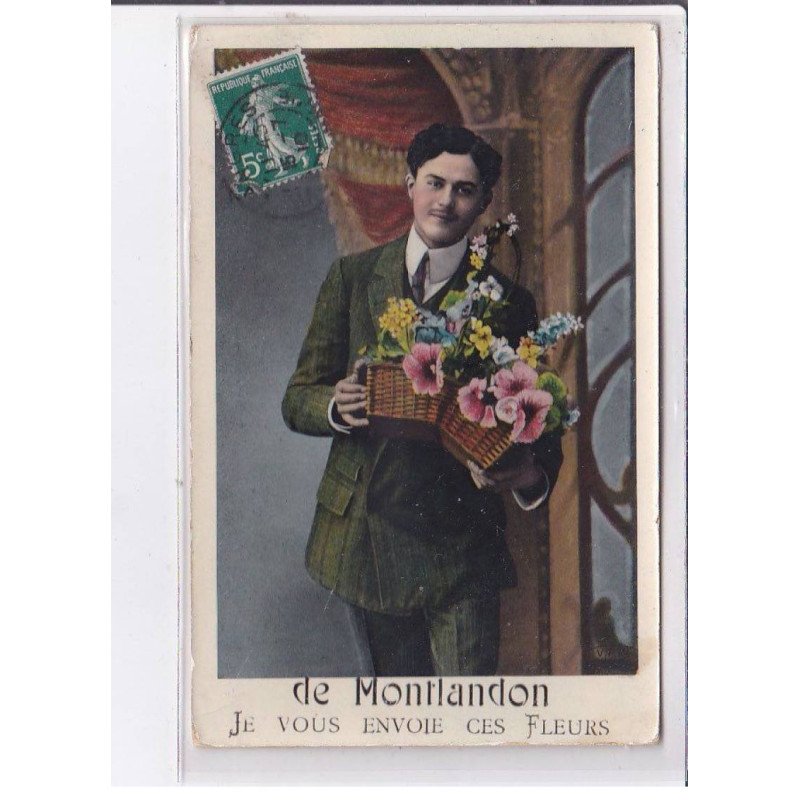 MONTLANDON: je vous envoie ces fleurs - très bon état