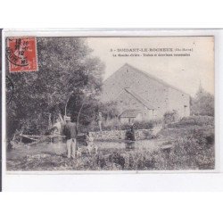 NOIDANT-le-ROCHEUX: la mouche-rivière, truites et écrevisses renommées, pêche - très bon état