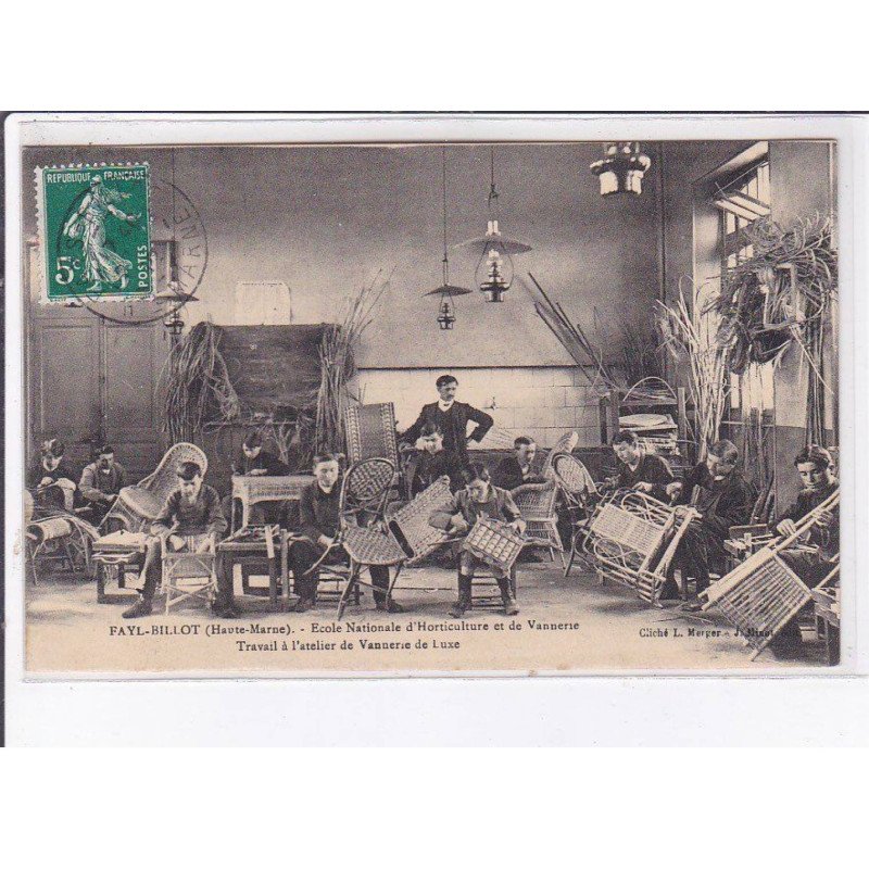 FAYL-BILLIOT: école nationale d'horticulture et de vannerie - très bon état