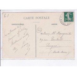 ARC-en-BARROIS: place de l'église, passage de troupes - très bon état