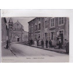 VIGNORY: l'église et la poste - très bon état