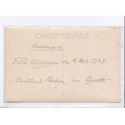 CHAUMONT: 3CPA, fête hippique du 8 mai 1927 - très bon état